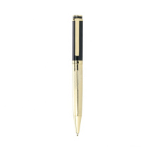 Premium luxury heavy golden metal ballpoint pen custom logo metal pens with custom logo